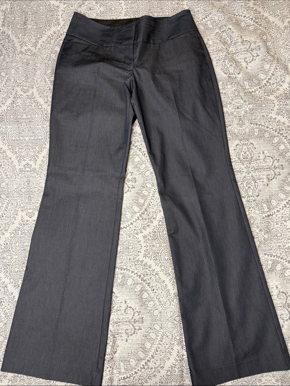 Express Navy Dress Pants - 10” Flare - 4R